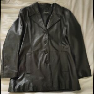 Outbrook Women's Black Leather Jacket